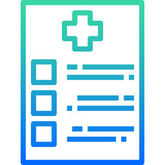 Diagnosis report icon