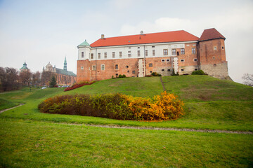 Fototapeta na wymiar Royal castle in Sandomierz, Poland