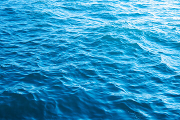 Obraz premium Blue sea water background texture