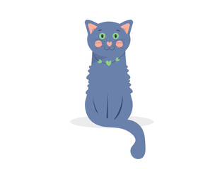 Cute cat icon