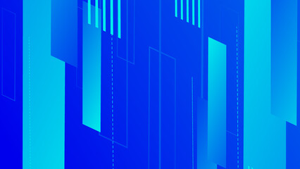 Blue background with speed motion sport geometric memphis style