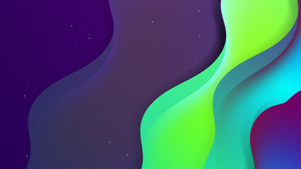 abstract colorful background with waves