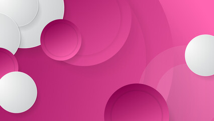abstract viva magenta 2023 background with white circle