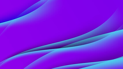 abstract blue background with aqua turquoise gradient and wave purple
