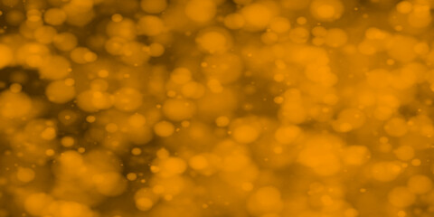 Obraz premium Light glowing and blurry randomize bokeh background, light glowing glitter background for wallpaper, cover, holiday, decoration, invitation and any design.