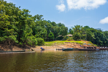 Beautiful landscape of the Amazon Rainforest - Amazonas, Brazil