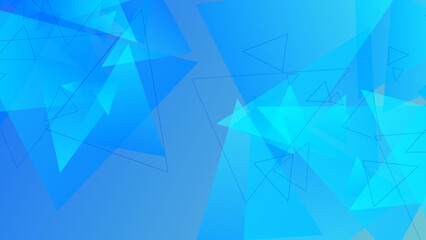 abstract blue aqua turquoise background with triangle