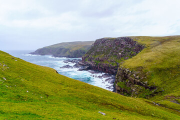 Coastal landscape in Stoer, the Highlands