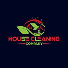HOUSE CLEANING COMPANY LOGO