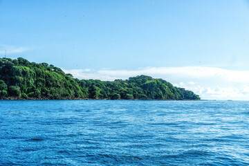 The Pearl Islands archipelago in the Pacific ocean, Panama