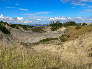 Moler is a very special kind of clay, which was created in the place where the northern part of Mors is today, for 55 million. years ago,Hesselbjerg,Mors,Denmark,Europe © Gunnar E Nilsen