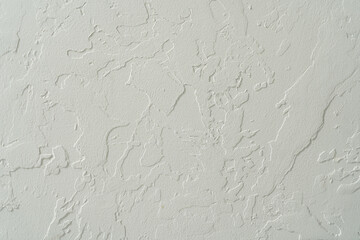 white decorative plaster. close-up. background.