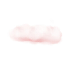 Pink cloud. Air cotton. Valentine's Day. Romantic element. Atmosphere.