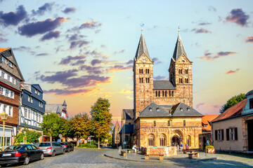 Kirche, Fritzlar, Hessen, Deutschland 
