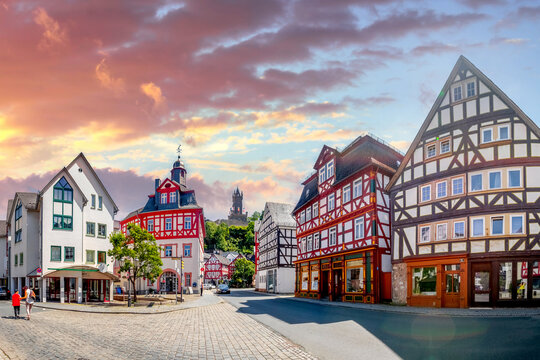Rathaus, Dillenburg, Hessen, Deutschland 