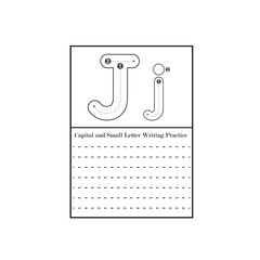 Capital and Small Letter Writing Practice