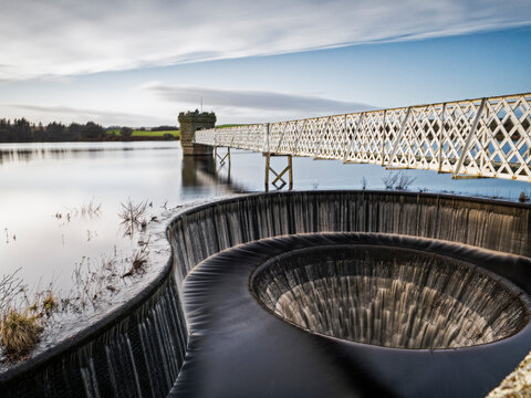Fontburn reservoir, Northumberland, UK