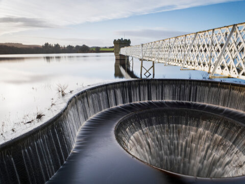 Fontburn reservoir, Northumberland, UK