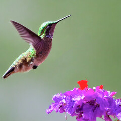 Fototapeta premium hummingbird in flight