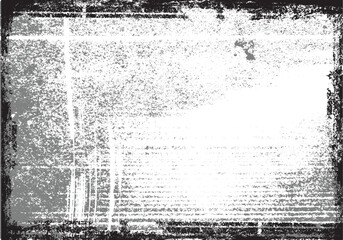 Vector background. rectangle for image. distress texture . Grunge Black texture .
