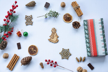 Christmas Background Photo, Uskudar Istanbul, Turkey