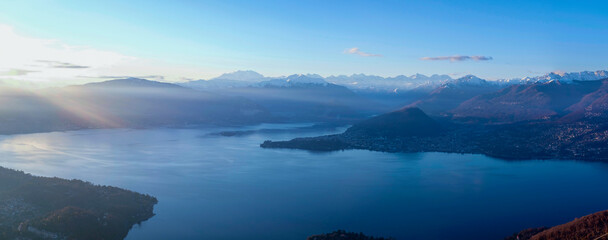 Fototapeta na wymiar Lago Maggiore, Italy