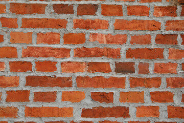 Obraz premium Red brick wall texture