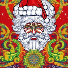 Cool Santa illustrations