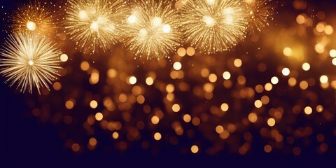 Obraz premium new year's eve celebration, Generative AI