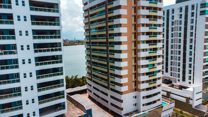 Praia Bairro Ponta dAreia Litoral Sao Luis Maranhao Nordeste Pradios Imobiliario Construcao...
