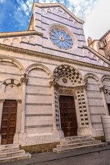 Lucca, Italy. Church of Chiesa di San Cristoforo, XII century