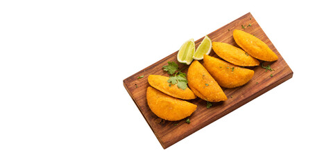 Colombian fried empanadas - Typical homemade recipe