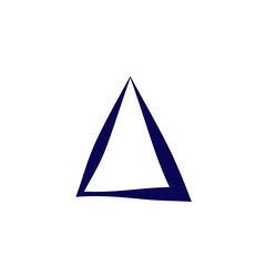 abstract triangle logo