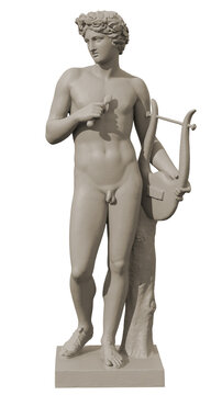 Apollo with Lyre by Bertel Thorvaldsen