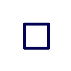 blue rectangle icon 
