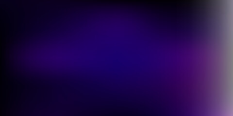 Dark purple, pink vector blur backdrop.