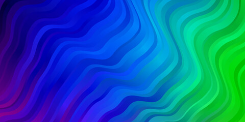 Obraz premium Dark Multicolor vector template with lines.