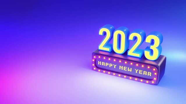 Happy new year 2023 Background