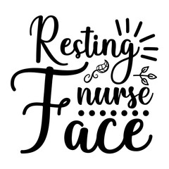 Resting Nurse Face