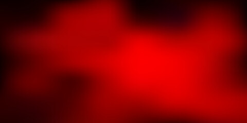 Dark red vector gradient blur background.