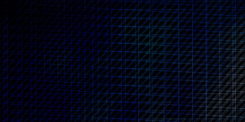 Dark BLUE vector template with lines.