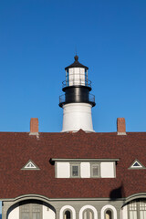 Fototapeta na wymiar Portland Head Light, Maine, USA