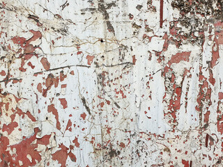 cement old have smear and smudge texture. Old surface wall cracked and peeling.The color on the wall fell off. abstract background.