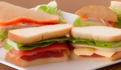 ham and sandwich