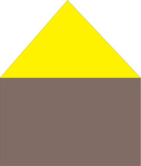 blank yellow sign