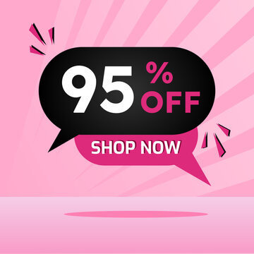 95% Off Black Pink Discount Balloon Shop Now