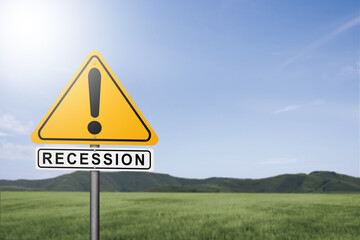 Recession sign