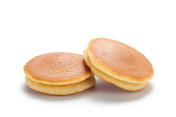 Dorayaki isolated on white background