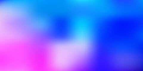 Light pink, blue vector gradient blur texture.