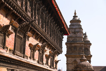 55 Windows Palace and Siddhi Lakshmi Temple in Bhaktapur Durbar Square, Bhaktapur, Nepal